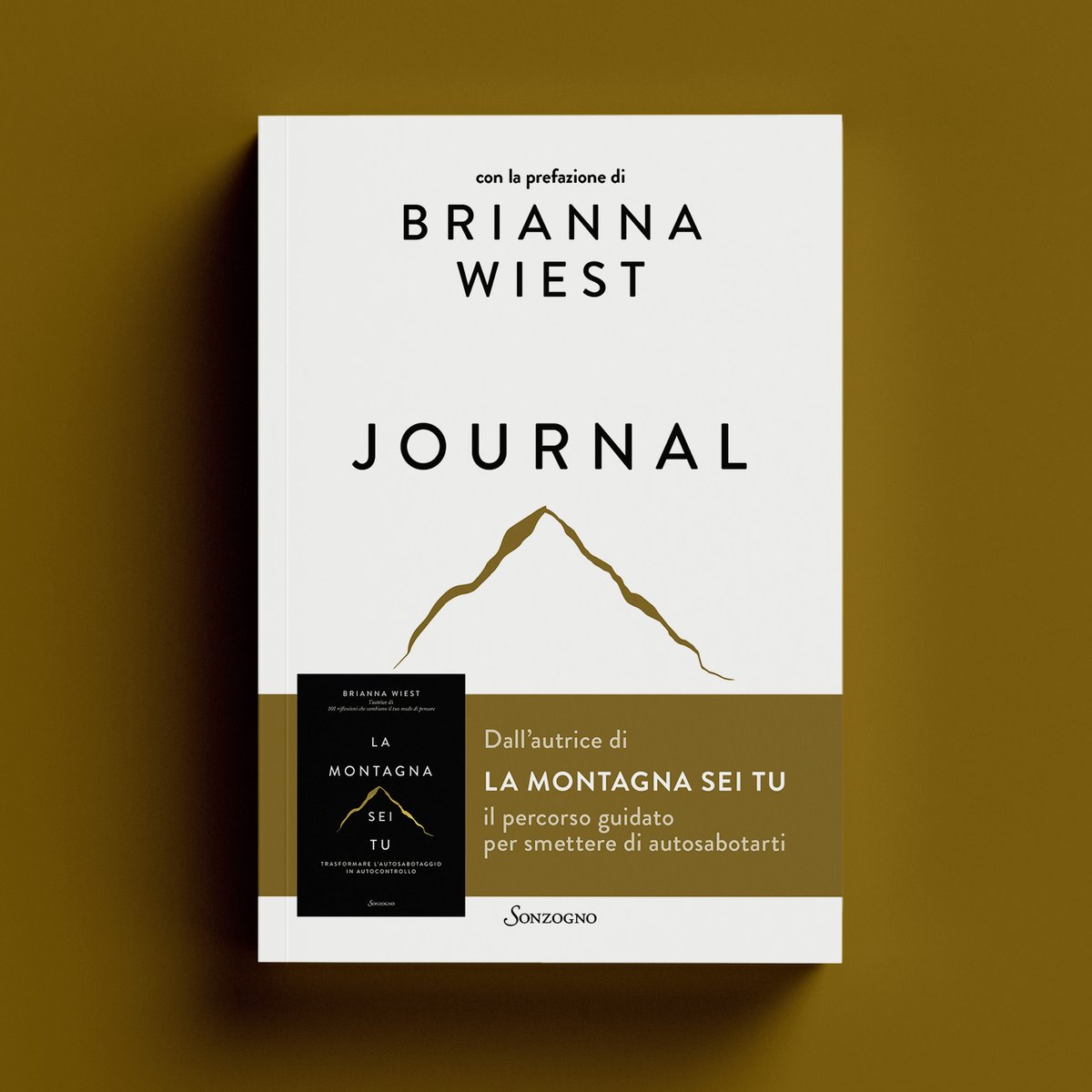 🤍Un viaggio di crescita che comincia da te.

✍️ con la prefazione di Brianna West
📖 Journal

📅 Da oggi in libreria!
🔗 sonzognoeditori.it/libro/scheda-l…

#Sonzogno #BriannaWest #Journal #LaMontagnaSeiTu