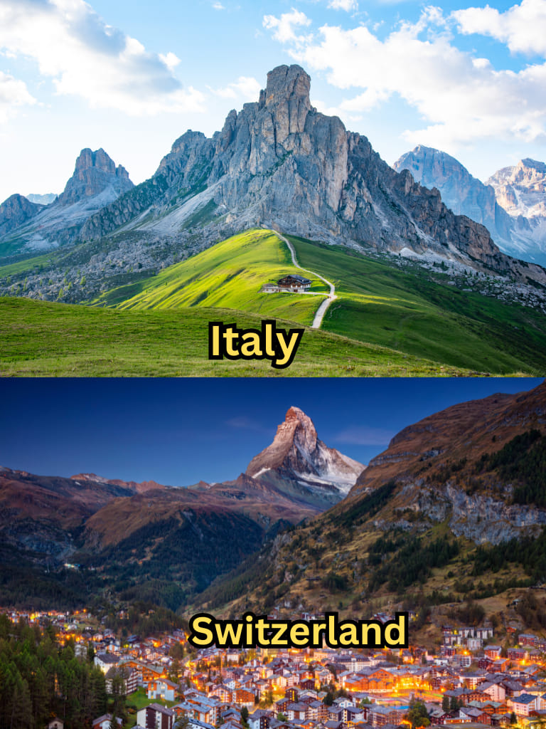 Italy  Or Switzerland