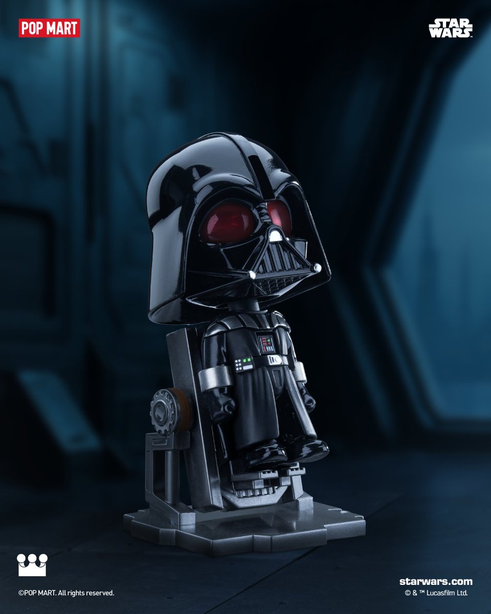 POPMARTGlobal's tweet image. Yoda felt it. Vader followed it. Pick your sides, the Force whispers to all.
#POPMART #starwars #bobblehead #arttoys #blindbox #theforce