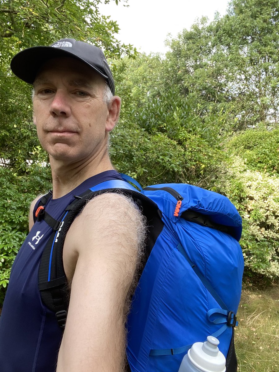 Ran with full race weight today - 30 pounds. Hmm, what can I chuck out? Extra thermal top definitely going! At least Jem will eat his food. <a href="/SouthwarkCofE/">Southwark Diocese</a>