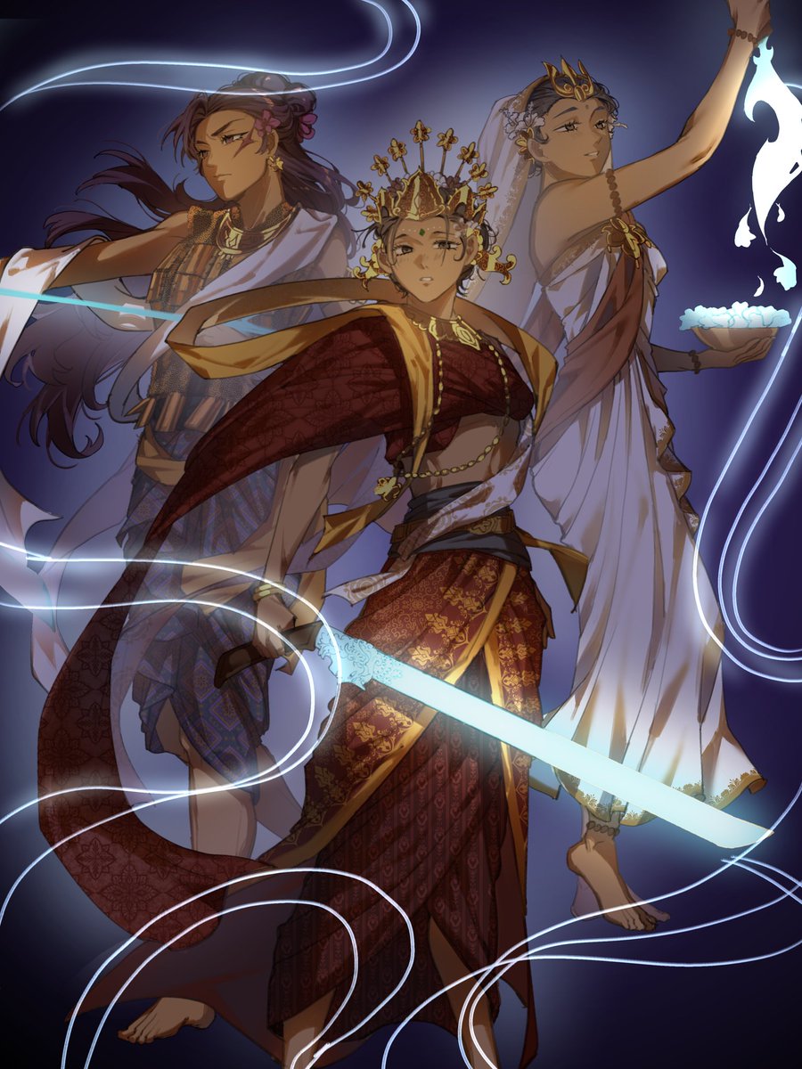 SisikRubinatt's tweet photo. The first demon hunters... But ancient sundanese
#KPOPDEMONHUNTERS #Sundanese #Artidn https://t.co/MnlKkpPocg