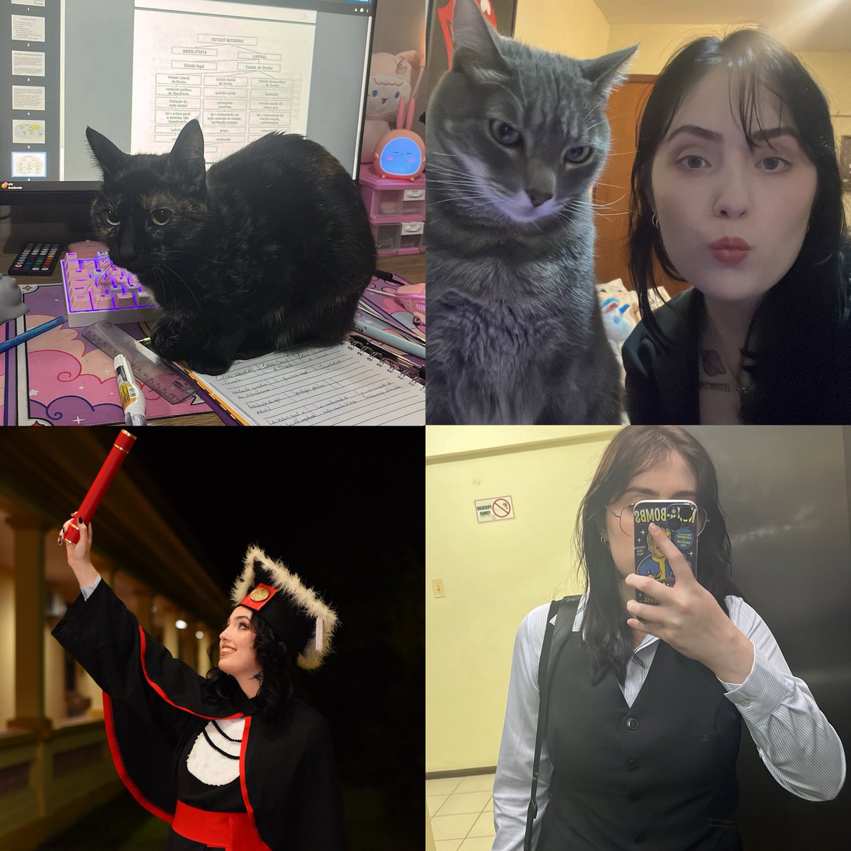 marvxstudy's tweet image. ⌕ :  #studytwt #studytwtbr    

⋆ bruna, 22 anos; 
⋆ jornalista, mestranda de ciência política, estudante de direito;
⋆ UFPel/UCPel
⋆ tentando me cuidar mais, sem perder o foco

♡︎ games, Marina Diamandis, EXO, animes, gatos, terror, eurovision

♡︎/↺ = moots