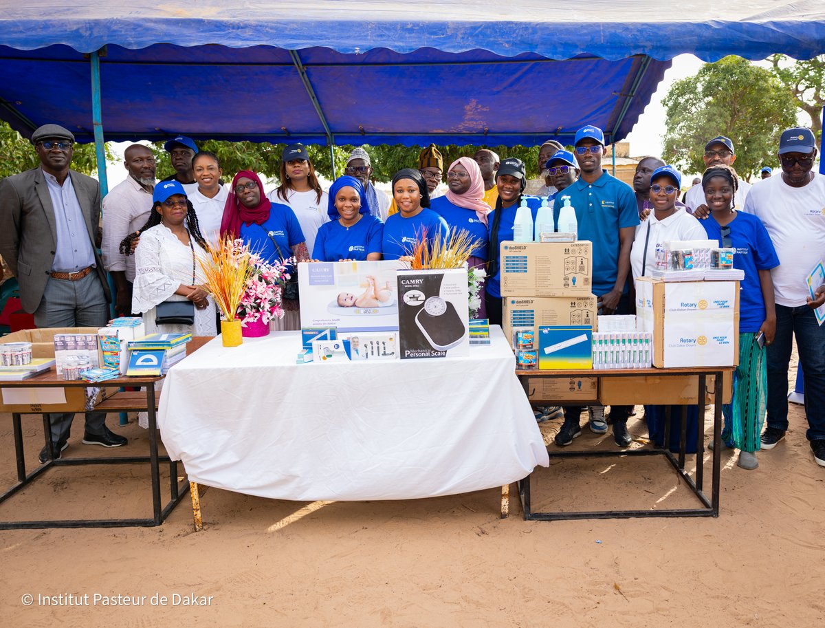 PasteurDakar's tweet image. Dielmo & Ndiop | Santé & éducation pour tous !
@PasteurDakar & @Rotary œuvrent ensemble pour un accès équitable aux soins et à l’éducation en milieu rural dans le cadre du projet #Action Paludisme.
Merci aux partenaires & communautés engagées.
#PasteurDakar #RotaryInternational