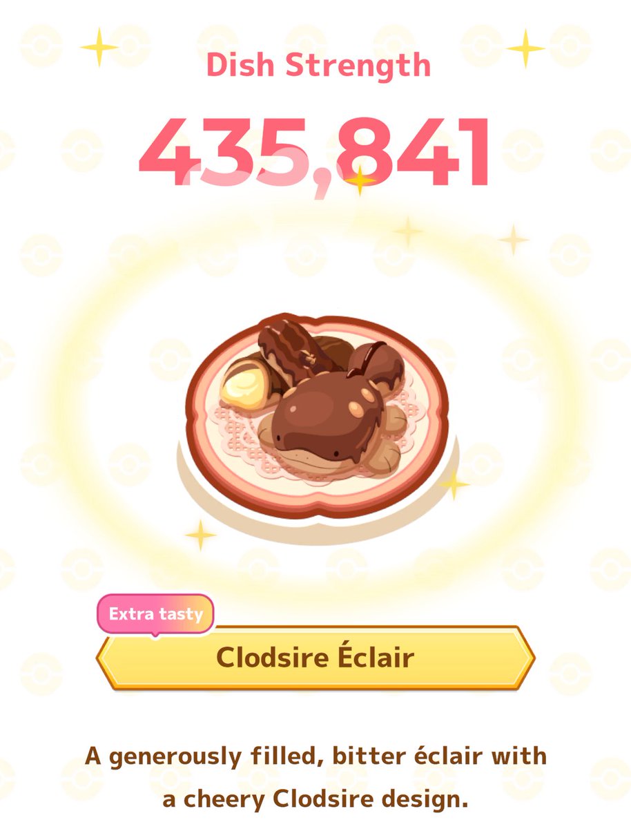 Mmm, Clodsire Éclair.  #PokemonSleep2nd! #PokemonSleep