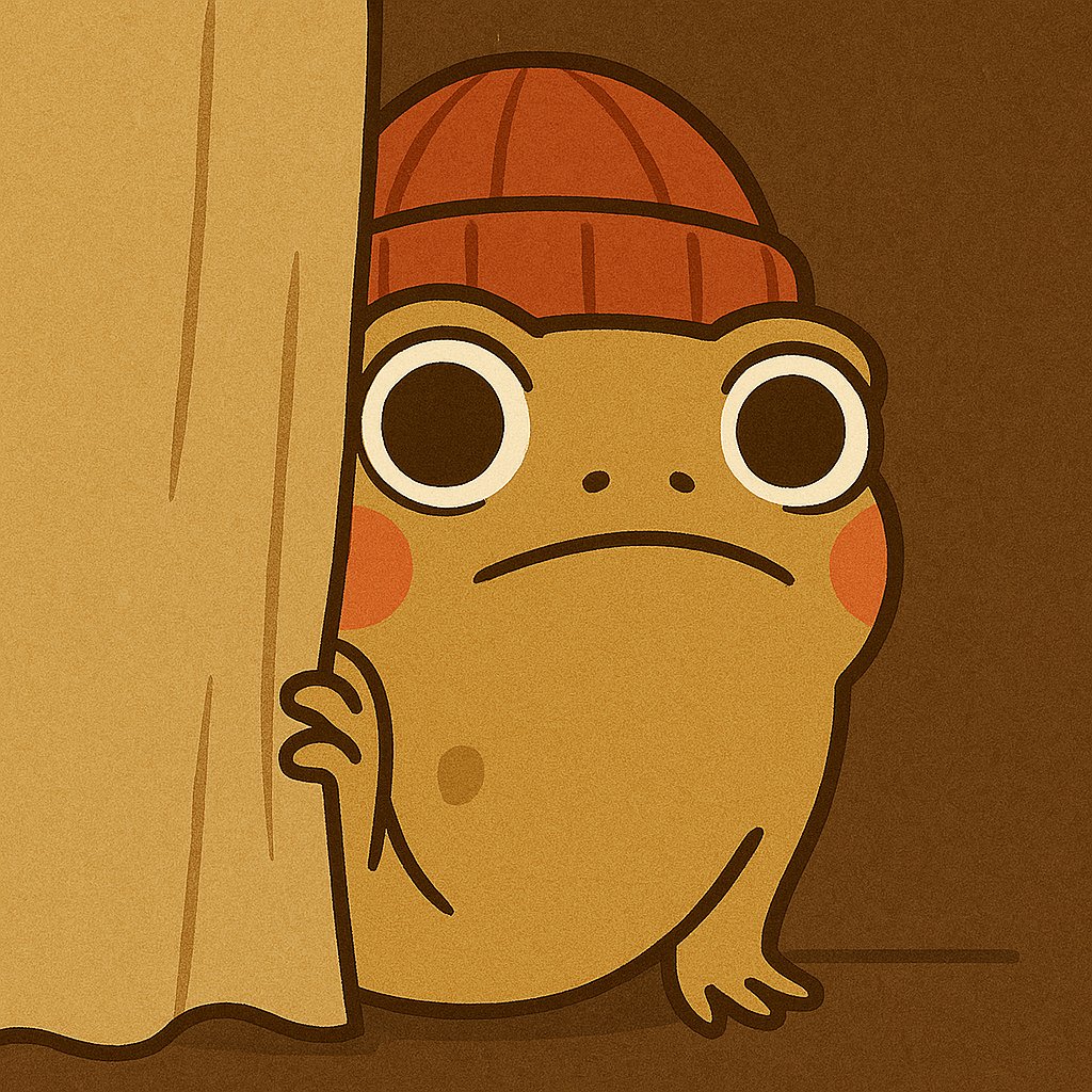 RayniCoinSol's tweet photo. Rayni’s corner peeping got so intense, devs installed a curtain.
He chewed through it. Twice.
#BigNews #StayTuned #Amphibullish #Rayni #SolanaMeme #MemeCoin #Solana #FOMO #Shill #JustLaunched #1000x #EarlyBird #FroggoMania #BeanieGang #RayniTheRainFrog #Crypto #RayniCoin $Rayni #Raydium #Chart #ToTheMoon #Meme #RainFrog #DiamondHands #Breviceps #Amphibious #FROGO #Beanie #Success #Bullish #CryptoBull