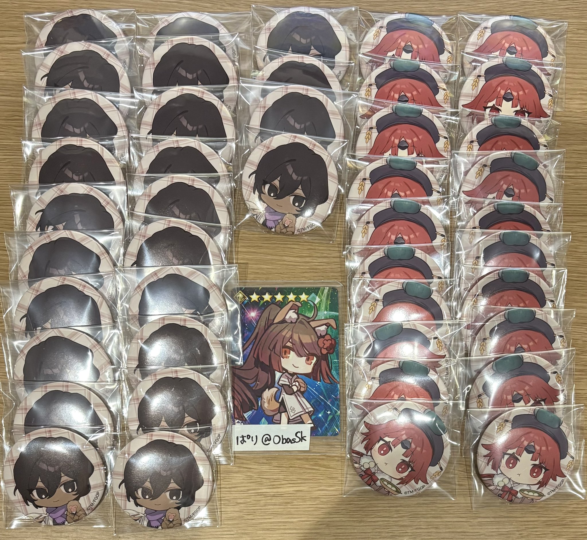ホテルカルデア アルジュナ 缶バッジ(ホロ) Fate/Grand Order ホログラム缶バッジ | オンラインクレーン