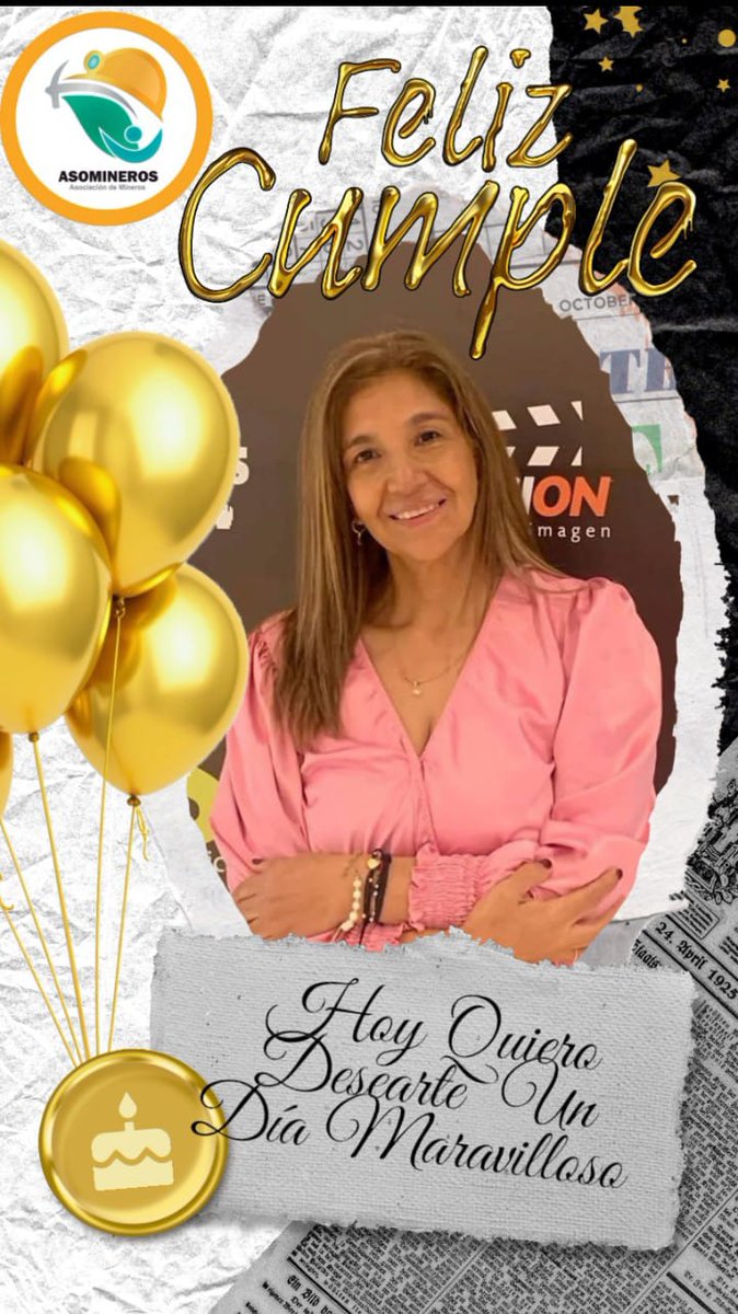 asomineros's tweet photo. Hoy celebramos la vida de nuestra gran lider  @CONNIEGJ  en el día de su cumpleaños, mujer valiente, guerrera  y triunfadora. Ejemplo de resiliencia para muchas personas. Muchas felicidades 🥳🍾🎂🥳🎉   Que sigas agarradita de la mano de Dios! Gracias por tú incansable lucha! https://t.co/a836Lebiid