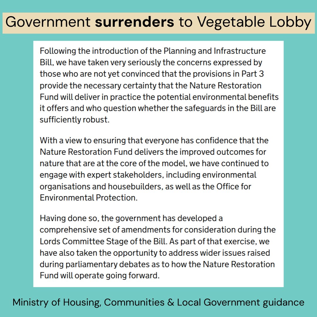 The government is choosing DECLINE.

They have chosen to back the Vegetable Lobby's wrecking amendments instead of building the housing and infrastructure this country needs.

If we care about the future of this country, we ALL have to fight back.