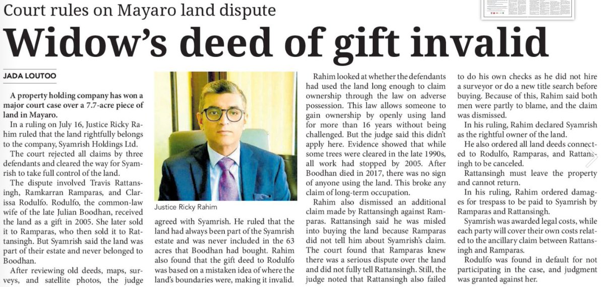 BrentDWinter's tweet image. You have to be ultra-cautious with land transactions and ensure due diligence because if you get it wrong...