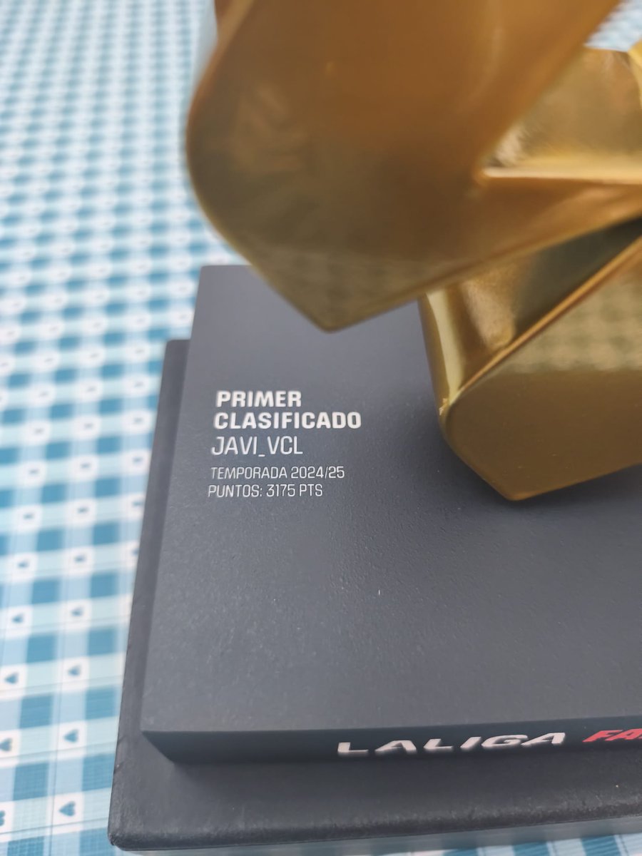 No es la mejor manera de mandarlo por correo pero se ve bien chulo gracias <a href="/LaLigaFantasy/">LALIGA Fantasy</a>