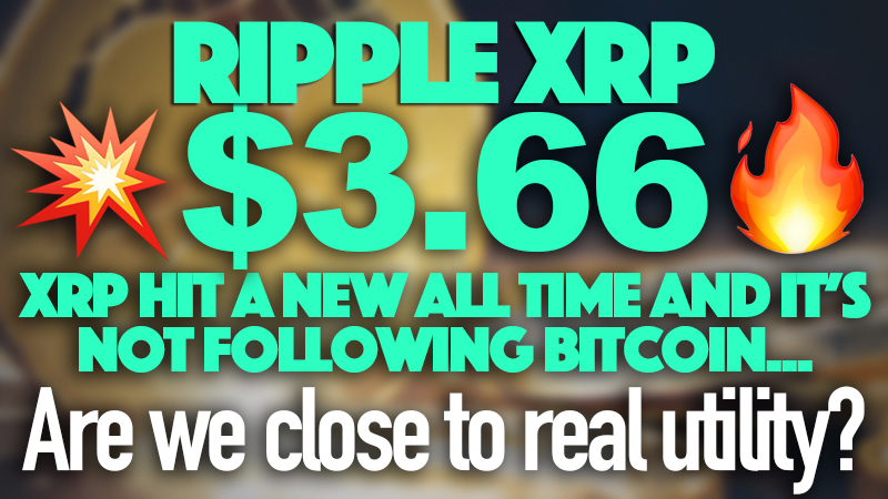WorkingMoneyCH's tweet image. We&apos;ve broken through former all time high for XRP 🔥. These next few months are CRITICAL for planning our futures. 🚀
#Ripple #XRPcommunity
▶️ youtu.be/GcigfN9Vhaw