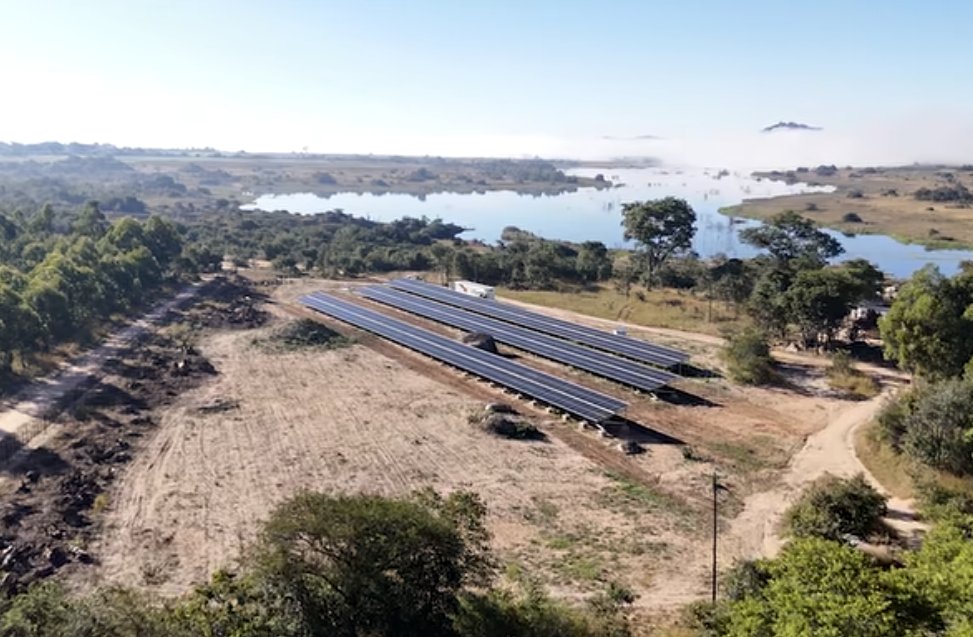 Solar Energy Projects Pvt Ltd's Gwayi Farm installation, comprises of 504 x 590W panels, 4 x 50kW inverters &amp; a 400kW battery bank resulting in 24 hr uninterrupted power supplies for the farm and peak power circa 300kW
solarenergyprojects.co.zw