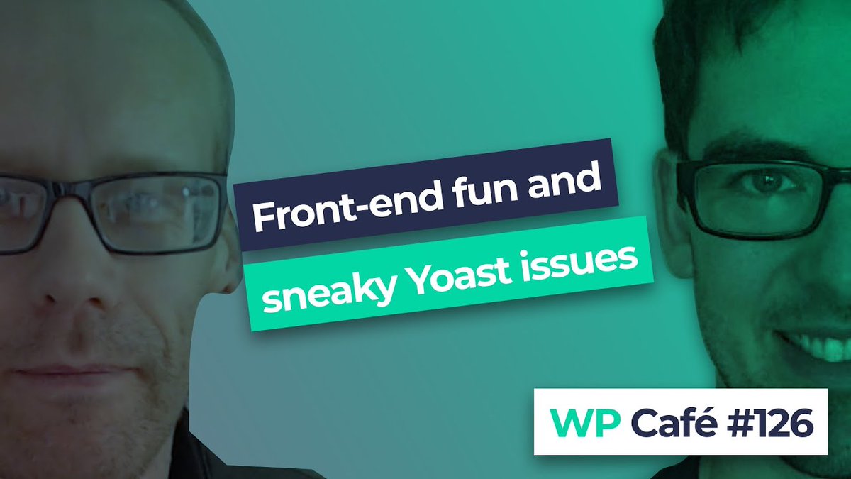 WP Café Show (@wpcafeshow) on Twitter photo Both <a href="/keithdevon/">Keith Devon</a> and <a href="/wpmark/">Mark Wilkinson</a> are back for episode 126 at 13:30 (UK time) talking about:
- Front end fun
- Sneaky Yoast settings
Join us live 👇
bit.ly/40rSa7s Both <a href="/keithdevon/">Keith Devon</a> and <a href="/wpmark/">Mark Wilkinson</a> are back for episode 126 at 13:30 (UK time) talking about:
- Front end fun
- Sneaky Yoast settings
Join us live 👇
bit.ly/40rSa7s