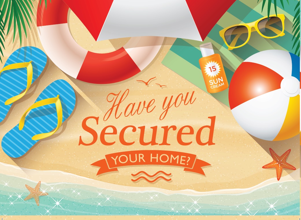HertsPolice's tweet image. ☀️ Make sure your home is secure if you are going away this summer.
Take a look at our home security tips: orlo.uk/WUdE9
If you have info on burglary report by:
• 📞 Calling 101.
• 📞 In an emergency, dial 999.