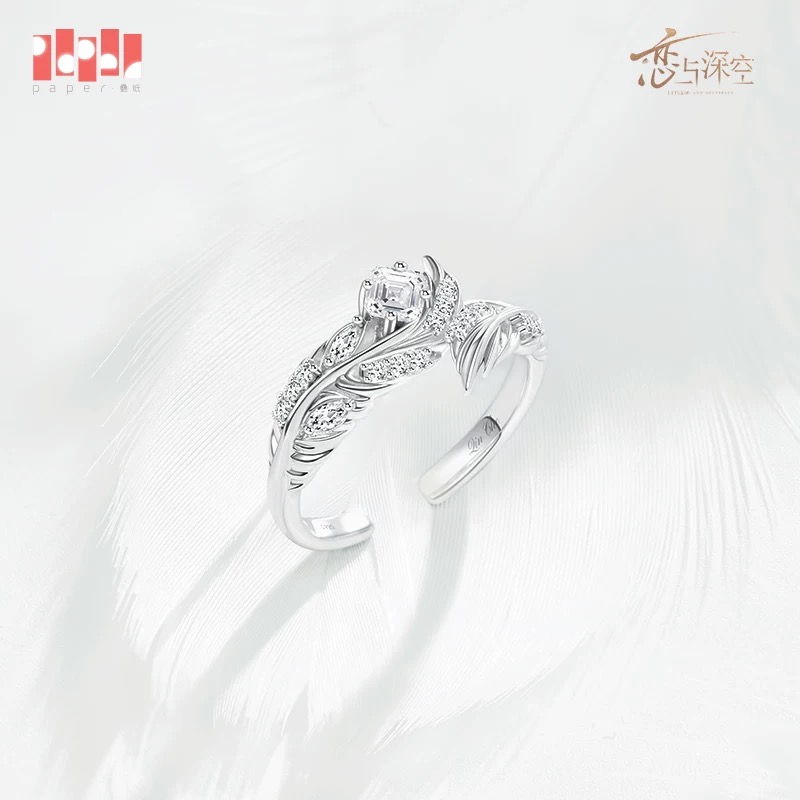 新商品『恋と深空』のリング💍✨ 日本にお住まいの方は、ぜひ国内