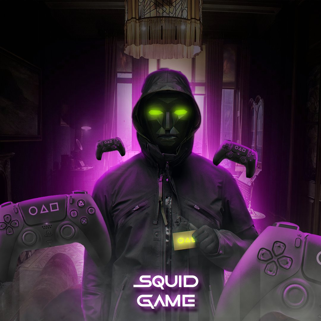Gm  CT 🌞 
Happy Friday 
Here's my first photo manipulation poster on Photoshop I did for Squid game
This was 2 years ago 🤧
After watching <a href="/darkder29/">Darkder</a> tutorial on YouTube.
Might have to redo it again