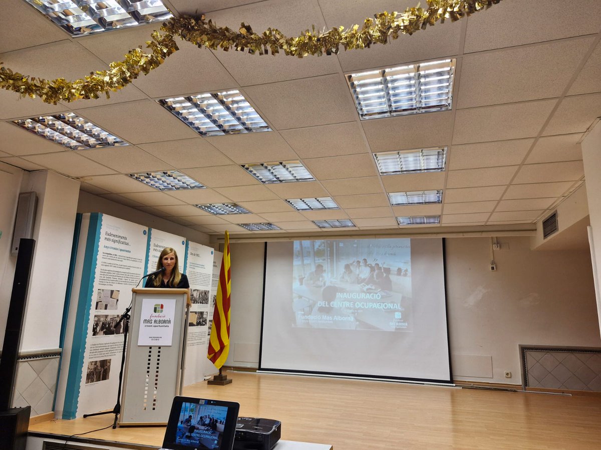 CUP Sant Sadurní (@cupstsadurni) on Twitter photo Avui hem visitat el nou centre ocupacional de #Santsadurni
El suport a les entitats socials ha de ser el pal de paller de les polítiques del municipi.
Enhorabona! 👏🏻✅
<a href="/masalborna/">Fundació Mas Albornà</a> Avui hem visitat el nou centre ocupacional de #Santsadurni
El suport a les entitats socials ha de ser el pal de paller de les polítiques del municipi.
Enhorabona! 👏🏻✅
<a href="/masalborna/">Fundació Mas Albornà</a>