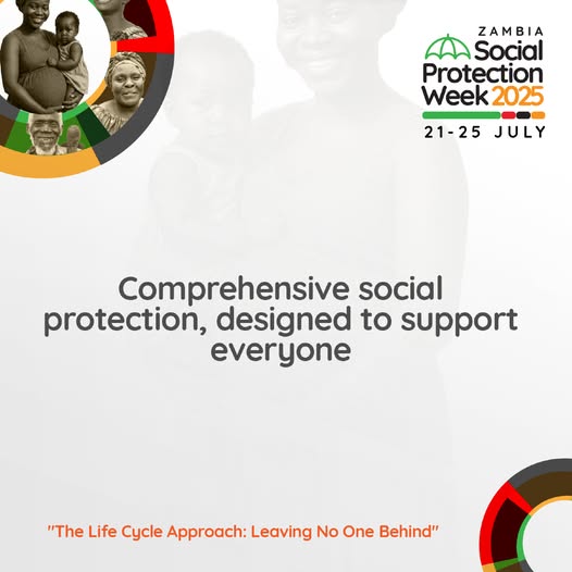 ilolusaka's tweet image. 📢Zambia Social Protection Week 2025 is LIVE! 🌍
🔎Explore how social protection supports every stage of life.
📌Theme: “The Life Cycle Approach: Leaving No One Behind”
🔗 Join the convo: web.facebook.com/events/6217385…
#SocialProtectionZM #ZSPW2025 #LeaveNoOneBehind