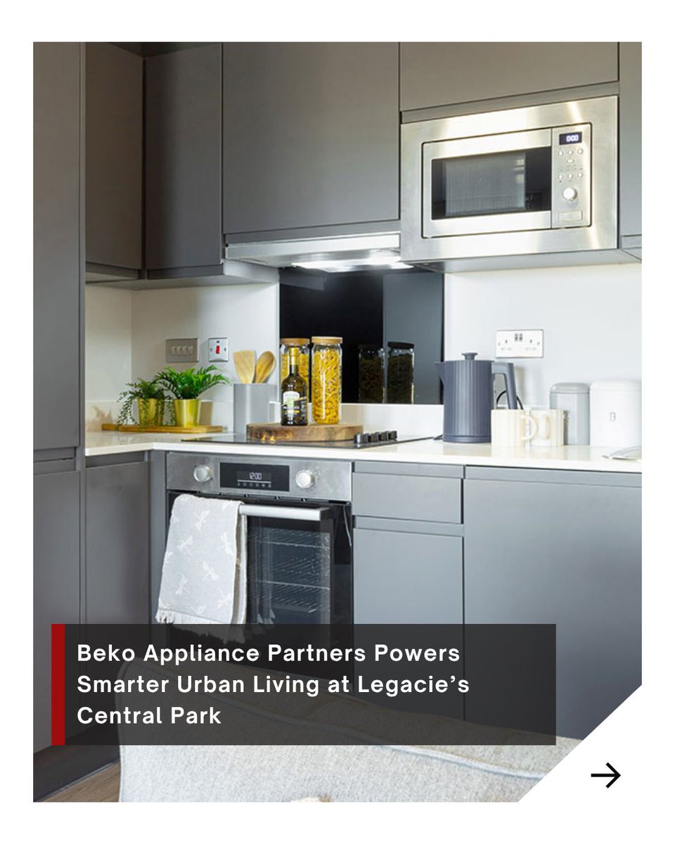 Housebuilderdev's tweet image. Beko Appliance Partners helps bring energy-efficient living to Liverpool’s Central Park development blending style, function and long-term value.

Read more here. 👉hbdonline.co.uk/news/powering-…

#CityLiving #BekoPartners #SustainableHome #hbd #housebuilder