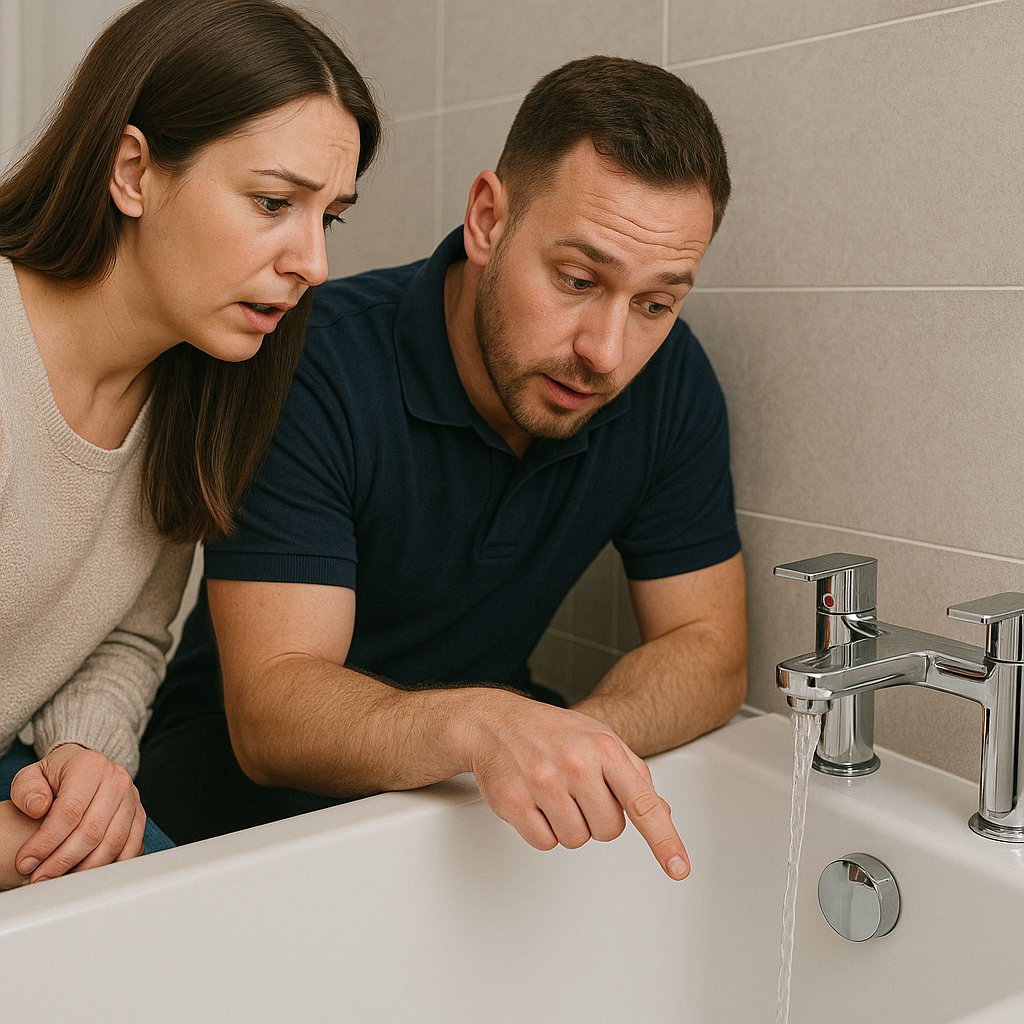 repairHAservice's tweet image. Notice your hot water going hot 🔥 then cold ❄️, then hot again?
That’s not normal – it’s a sign of a brewing problem with your boiler.

⚠️ Don’t wait until it breaks – it’s quicker and cheaper to fix early!

#BoilerProblems #HotWaterIssues #GasSafe #BoilerService #FixItFast