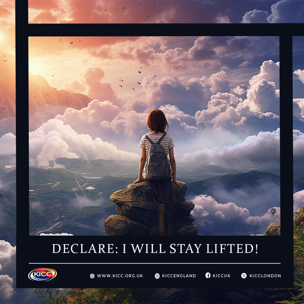 kicclondon's tweet image. Refuse to return to limitations—stay above with Christ’s power. 
#StayLifted #UnstoppableGrace