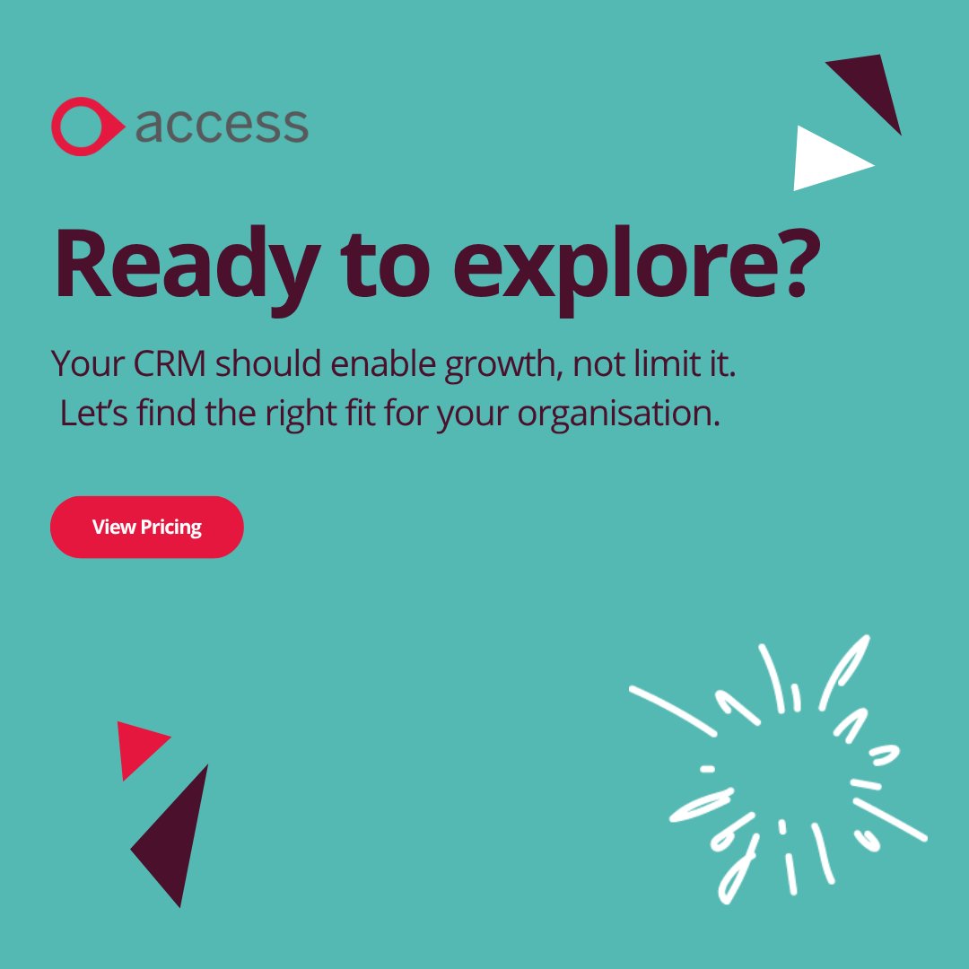 AccessNFP's tweet image. Looking for a flexible CRM that grows with your mission, not your budget?

🔗 Explore our pricing and find the package that fits:
ow.ly/MAXo50WnA3n

#CharityCRM #NotForProfit #FundraisingTech #university