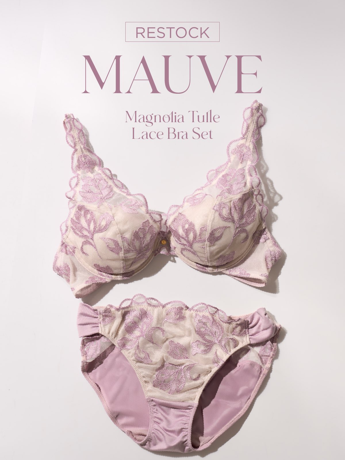 下着・アンダーウェア herlipto Magnolia Tulle Lace Bra Set Her lip to on X: 