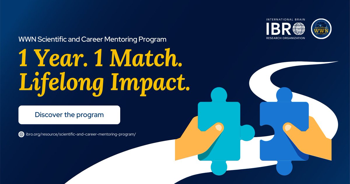 IBROorg's tweet image. 👩🔬 Women in #neuroscience deserve a strong support network
The @WorldWomenNeuro global mentoring platform connects early-career researchers with senior ones for year-long guidance:
☑️ Career advice
☑️ Scientific insights
☑️ Holistic support
Learn more: ibro.org/resource/scien…