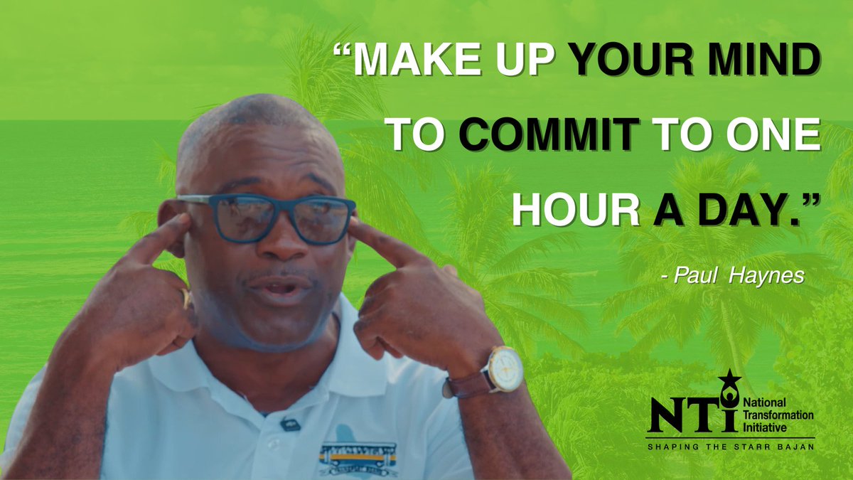 Life threw Paul Haynes a curveball—then he found NTI. 🌱

Out of work &amp; uncertain, he took a chance on one of our programmes. Now? He’s thriving &amp; encouraging others to do the same.

#NTIImpact #SuccessStory #LifelongLearning #SkillsThatMatter #Barbados