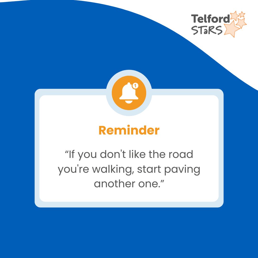 “If you don't like the road you're walking, start paving another one.” 🛣️ #FeelGoodFriday