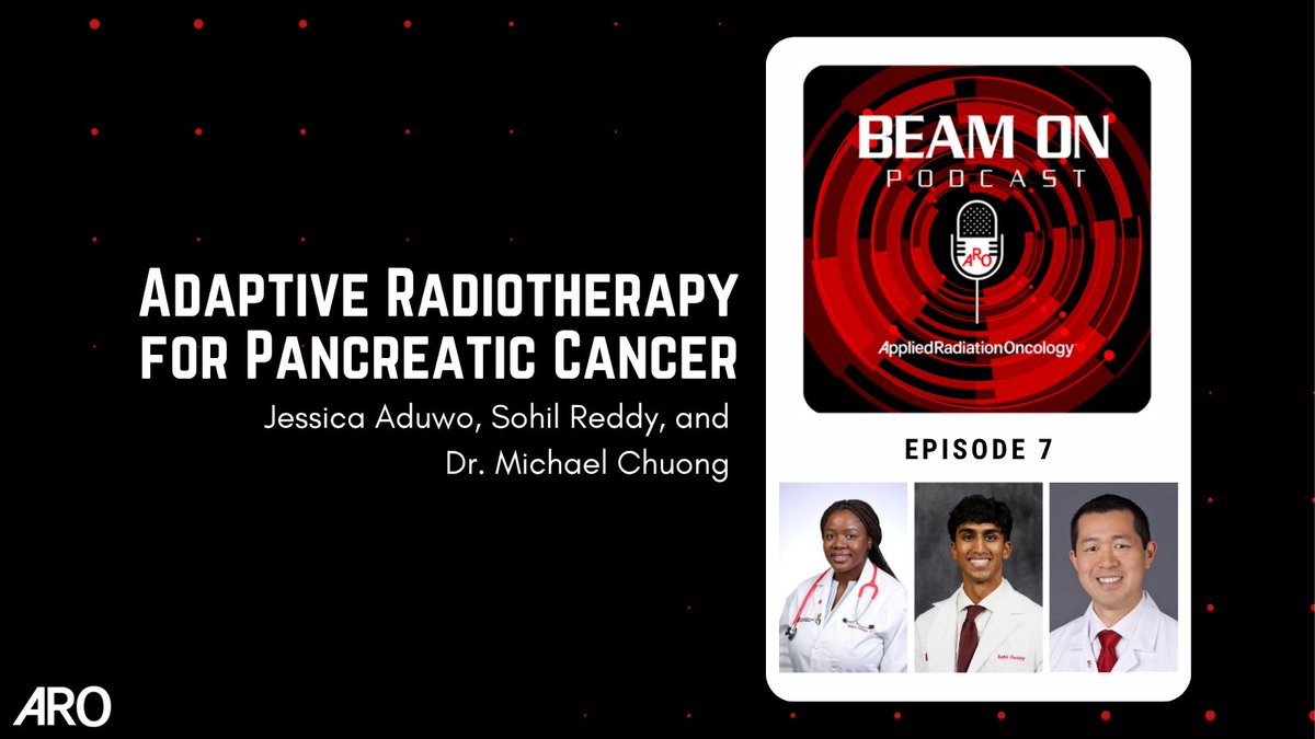 Applied_RadOnc's tweet image. Jessica Aduwo & Sohil Reddy meet with the Vice Chair and Medical Director of the Department of Rad Onc at the Miami Cancer Institute, Dr. Michael Chuong, to discuss the role of radiation therapy for locally advanced pancreatic cancer treatment.
🔗 bit.ly/3IAEnFs
