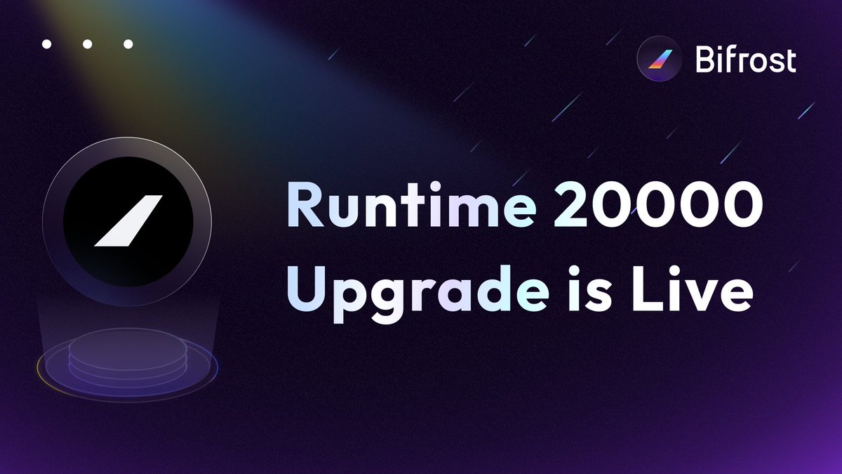 It’s been a busy week — Berlin and inflation debates, but we are not slowing down, Bifrost’s Runtime 20000 is packing some upgrades:

- Enable cross-chain transfers of $vDOT between AssetHub and Bifrost.
- Added a new delegate voting feature in the vTokenVoting module
- Optimized