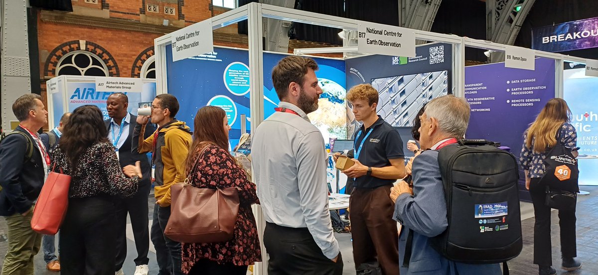 Space4Climate's tweet image. Thanks to all behind the scenes at the inspiring &amp;amp; energising @ukspaceconf 

It was only 2 days but felt as if a whole week of conversations, ideas, planning &amp;amp; networking took place! A true reflection of the thriving UK satellite EO community &amp;amp; wider space sector 
#UKSC2025