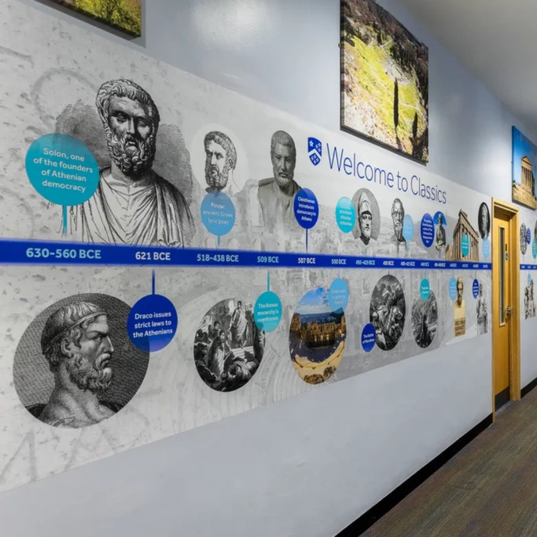 Latymer Upper School has pioneered education for over 400 years. The school continues to offer an unrivalled standard of education. 96% of Sixth Formers secure their University place.

We designed a Classic Timeline for the school: tinyurl.com/np25xfh7