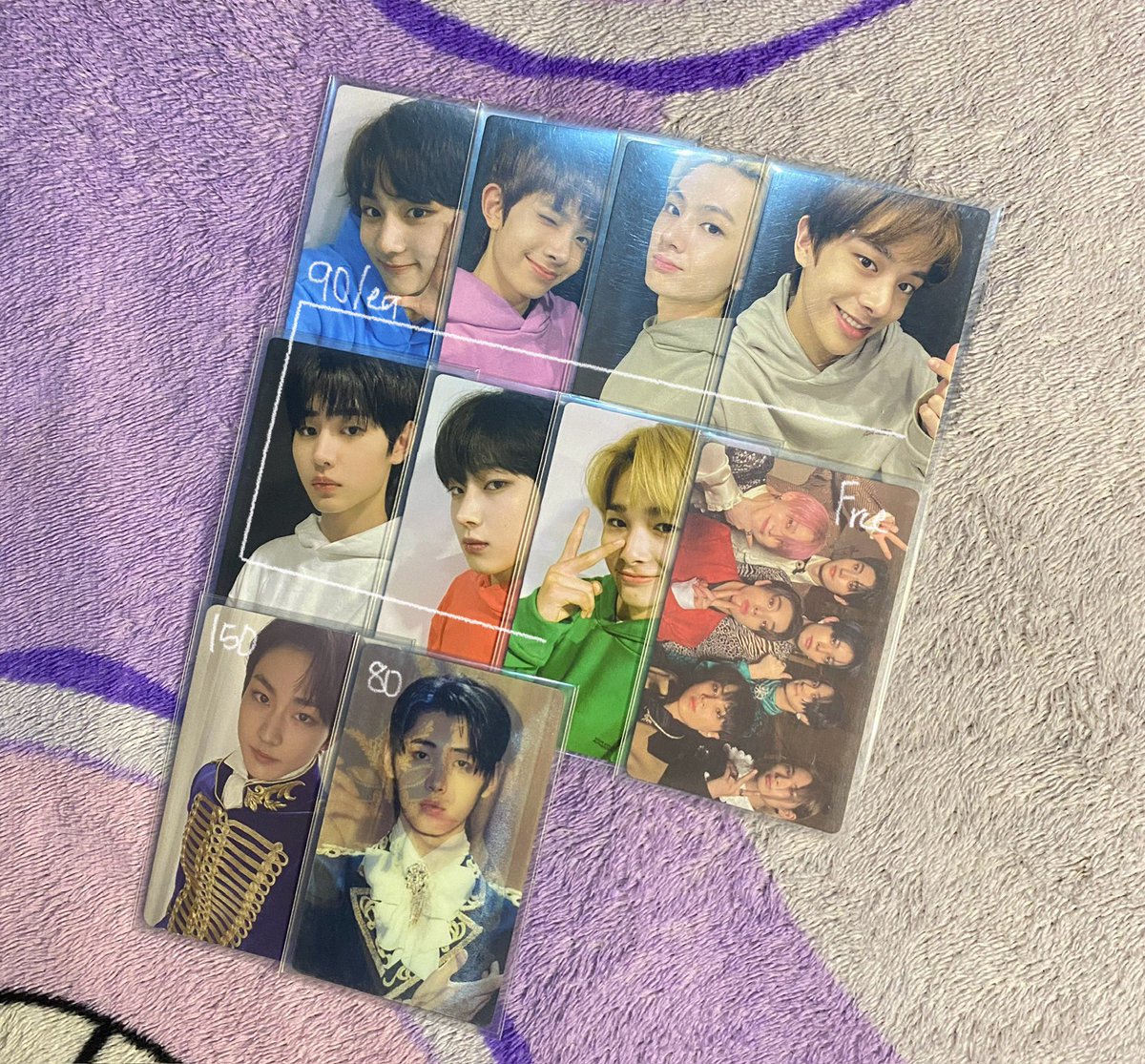 lali404error's tweet image. wts lfb 

Assorted Enhypen pcs

- price on pic + fees
- x sensi / rush shipping 
- mop: gcash / GoTyme
- mod: jnt 
- dop: payo / 3 days - 1 week 

t. wts lfb enhypen Jay Heeseung sunoo sunghoon ni-ki Jake jungwon dicon  sharkboy dd ggu ggu border carnival