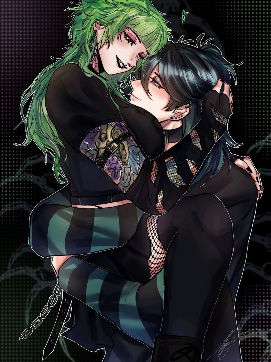 alyysahh's tweet image. commission to @PumpkinTushie tysmm!🥰🥰
#TKaTB