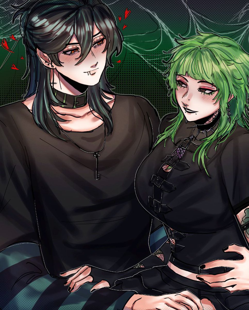 alyysahh's tweet image. commission to @PumpkinTushie tysmm!🥰🥰
#TKaTB