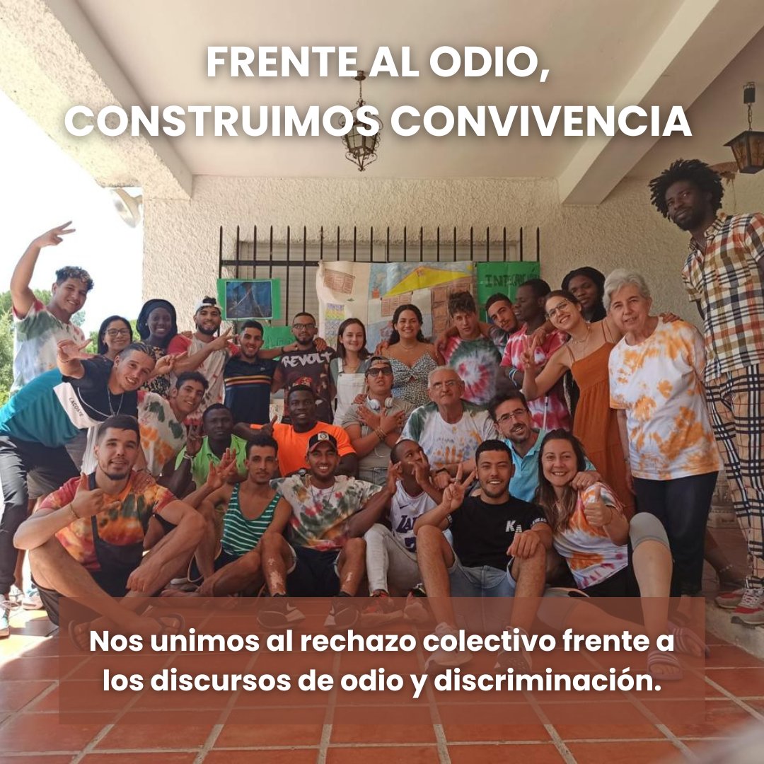 📢Desde la Institución Teresiana también nos sumamos al comunicado de La Coordinadora de Organizaciones para el Desarrollo para rechazar con firmeza cualquier forma de odio, racismo o xenofobia.

Lo que nos une es mucho más fuerte que el odio.
🔗bit.ly/458QBhg

#ITespaña