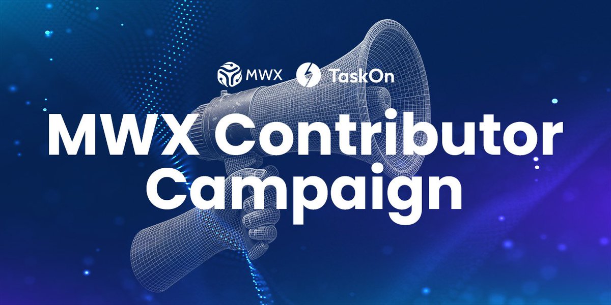 The AI era for real-world businesses starts now.

<a href="/mwx_ai/">MWX</a> is launching on <a href="/taskonxyz/">TaskOn | Ultimate Web3 Community Growth Platform</a> <a href="/TaskOnCampaigns/">TaskOn Campaigns🤳</a> to bring early supporters into the future of AI for SMEs.

Our community hub is live.
Start earning points, climb the leaderboard, and secure your spot in what’s coming next.
⏰