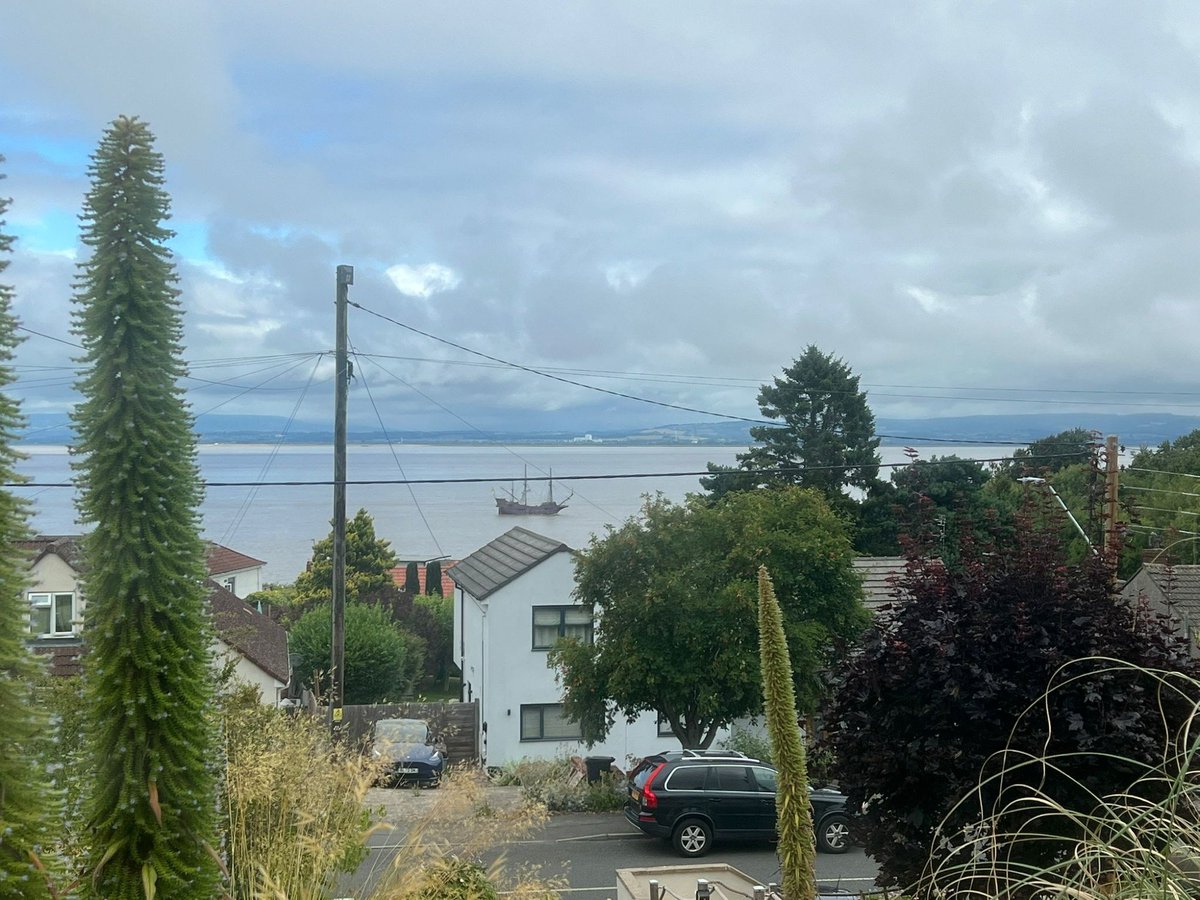 Great to see Galeon Andalucia on her way to Port in time for the Bristol Harbour Festival this weekend!