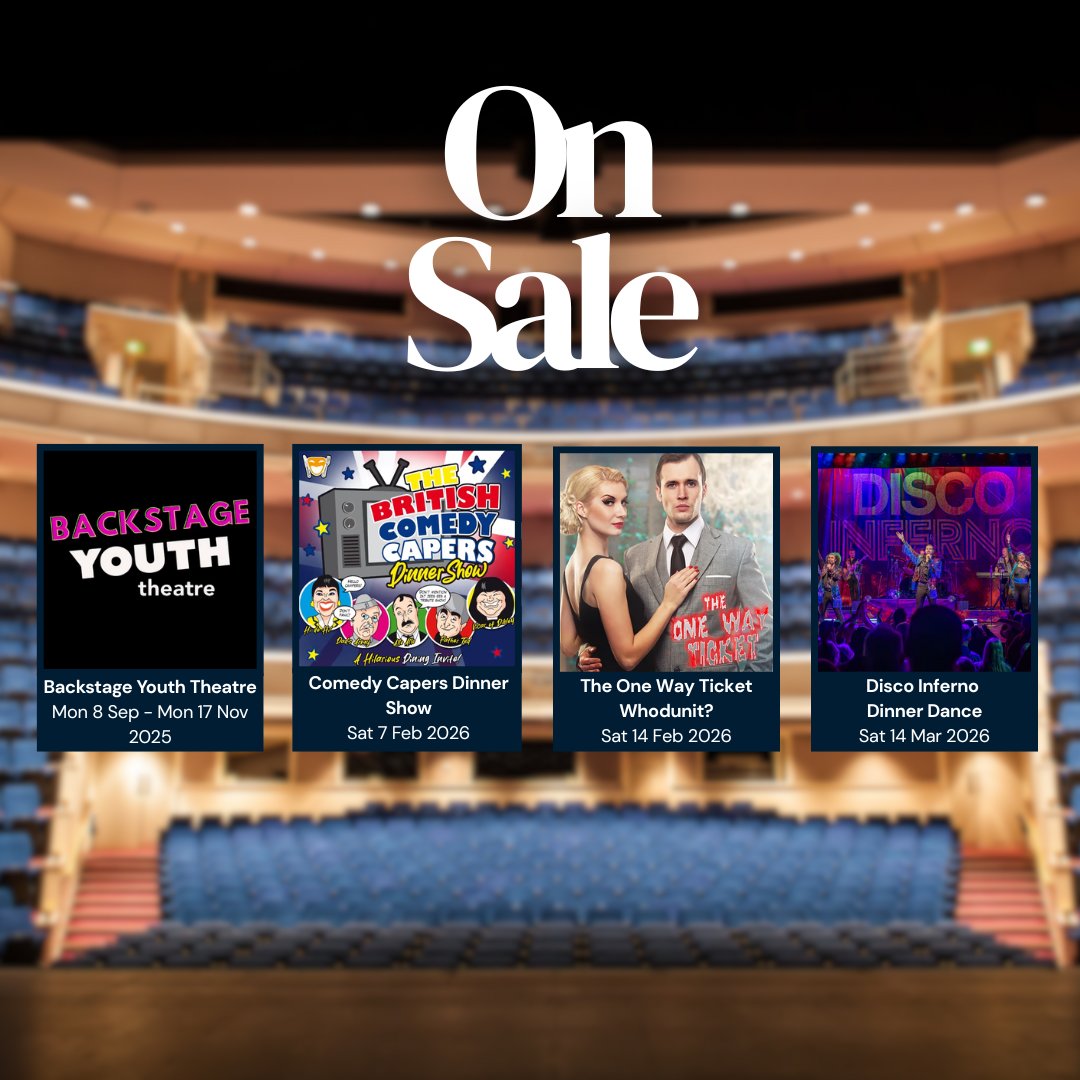 wycombeswan's tweet image. ✨ NEW SHOWS ON SALE THIS WEEK ✨
