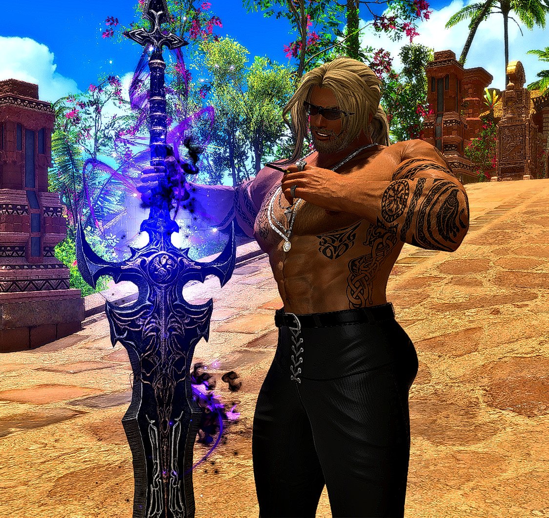RagnarockXIV's tweet image. Ready for a little trip to the dungeon?
(and alt version)
#ffxivnsfw #ffxivsfw #ffxivlewd #gposernsfw #malehighlander #highlander #hyurhighlander #hyur