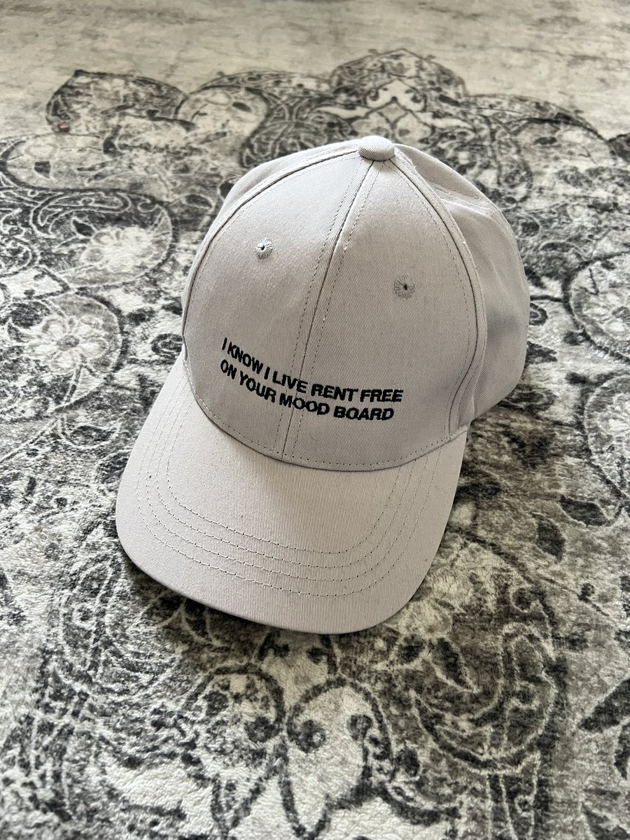 歌代ニーナ　“MOOD:BORED” CAP (BLACK) キャップ mood:bored” Cap (Black) – PETRICHOR