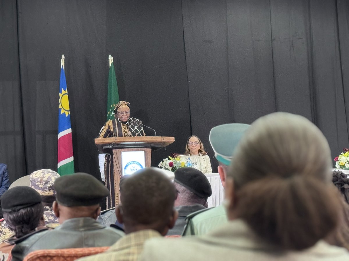 We’re at NIPAM to listen to the humble servant of our People. 100 days of H.E. Dr. Netumbo Nandi-Ndaitwah as President of Namibia 🙏🏿📍