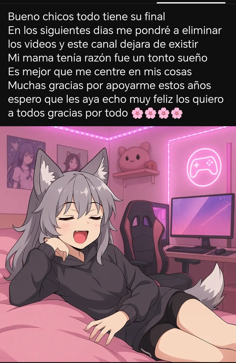 ✨❄️Hora de una Mentiaclaracion❄️✨
❄️🤍Nop, no dejaré de ser vtuber, este mensaje solo lo dije para que mi mama ya no este espiando mi Yotube, ahora tendré un canal nuevo secreto, asi que no se preocupem hay Mentita para rato ❄️🤍
youtube.com/@mintomenachi?…