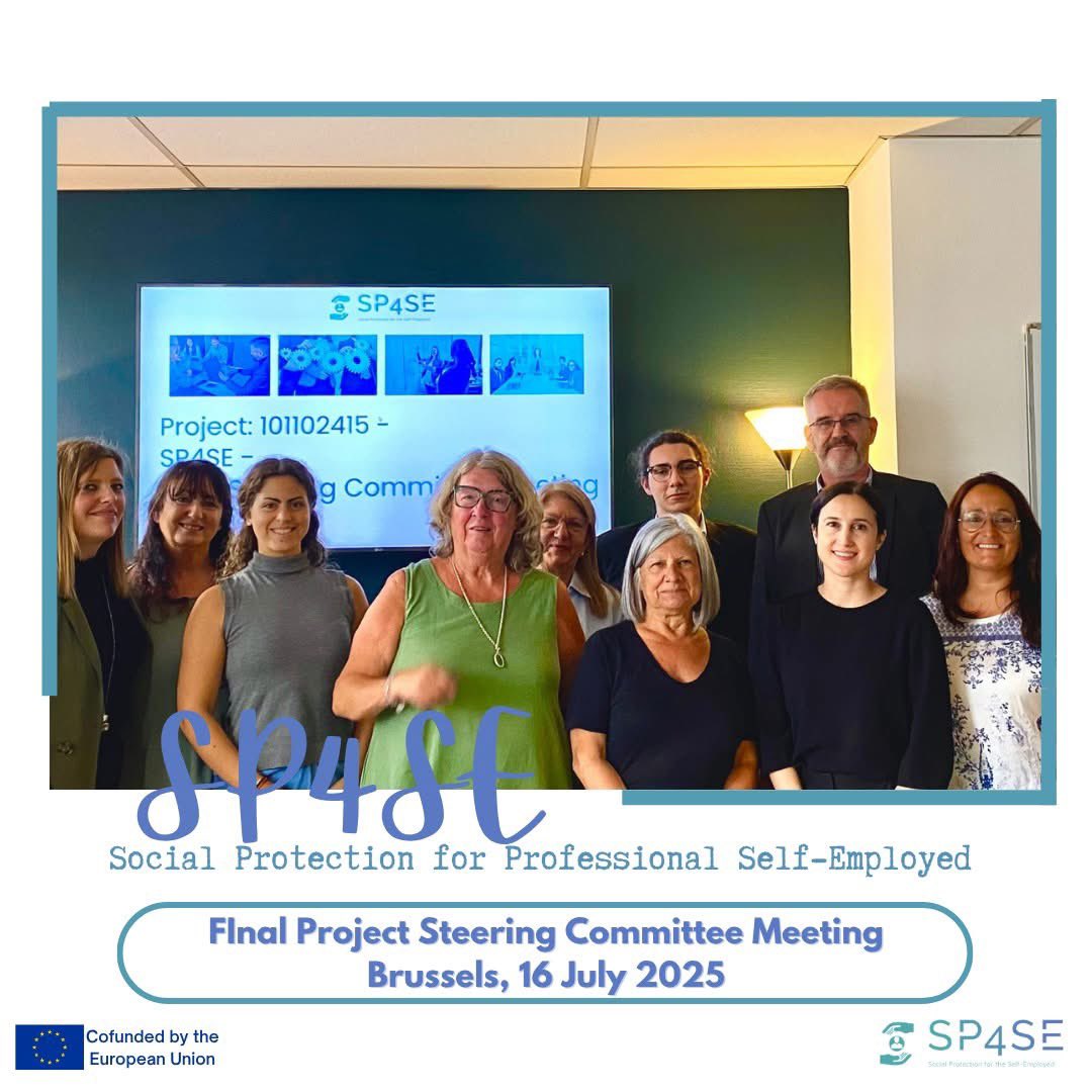 On July 16, the Final Steering Committee Meeting of Project SP4SE (101102415) was held at Confprofessioni HQ in Brussels

A heartfelt thank you to all partners for their active participation and invaluable contributions. Your commitment has made SP4SE a sustainable collaboration