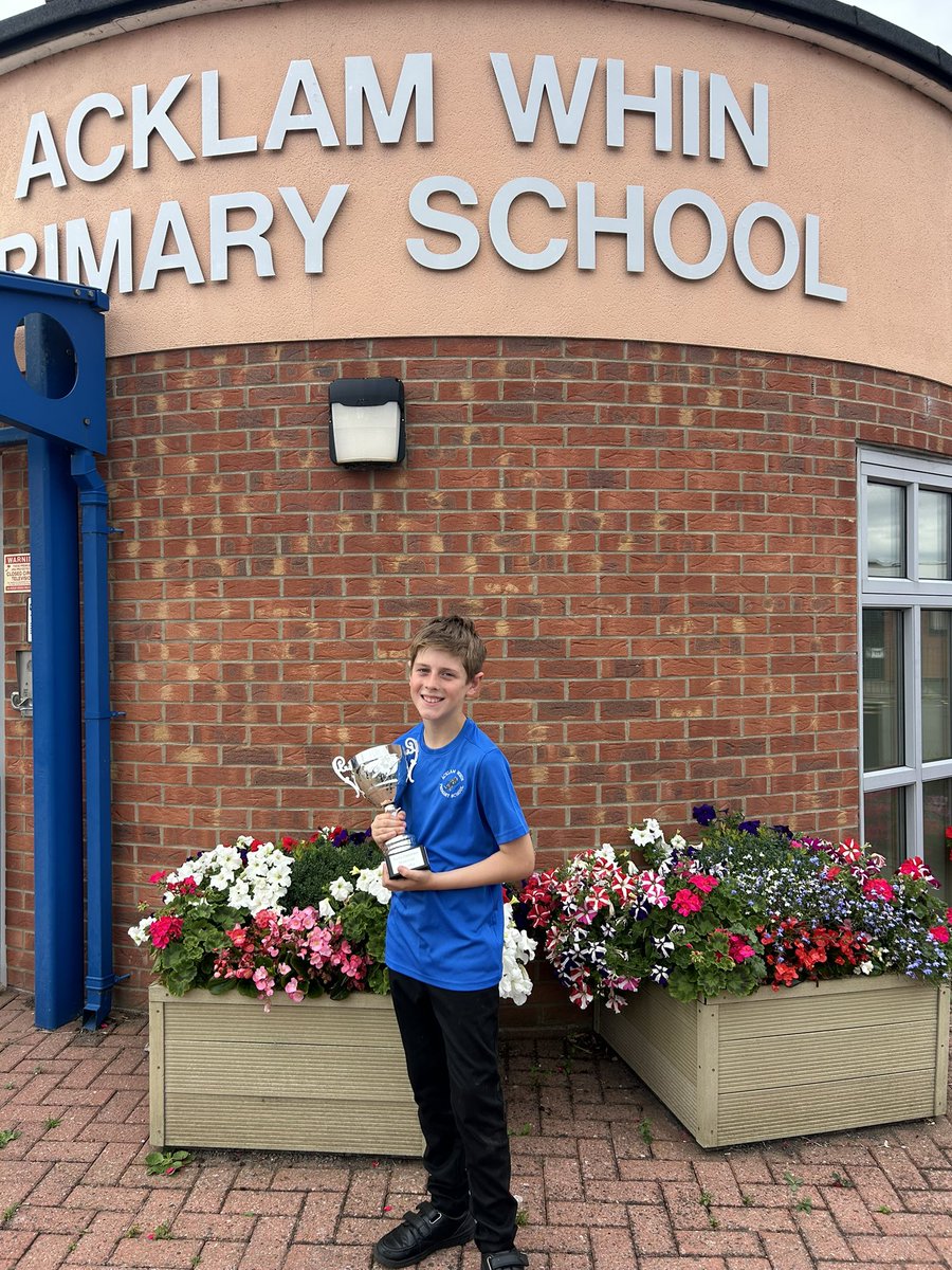We’re delighted to share with you this years winner of the 🏆Barrie Emmerson Memorial Trophy🏆 He embodies our school values and he has been a fantastic role model throughout his time at Acklam Whin 👏🏻 #acklamwhinner