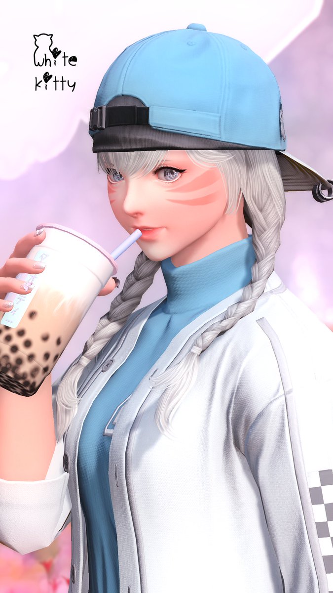 Lyndanisse's tweet image. sip sip
#FFXIV #GPOSERS #miqote