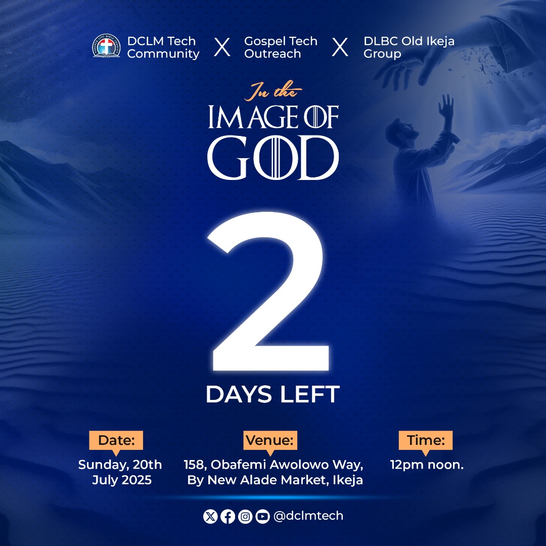 dclmtech's tweet image. 2 days to GO!
We're excited about what's coming!
We can't wait to shine God's light through the conduit of Tech.
We can't wait to inspire them to do great things.
To raising young ancients, to raising a movement for God in this fast-paced world!
IMAGO DEI