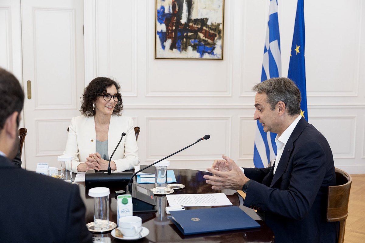 hadjalahbib's tweet image. #Preparedness was central in my talks with @PrimeministerGR.
We discussed the 🇪🇺 1st Preparedness Strategy & 🇬🇷’s steps to boost its own readiness.
I also updated the Minister on our recent strategies & the new legislative proposal to better anticipate & respond to emergencies.